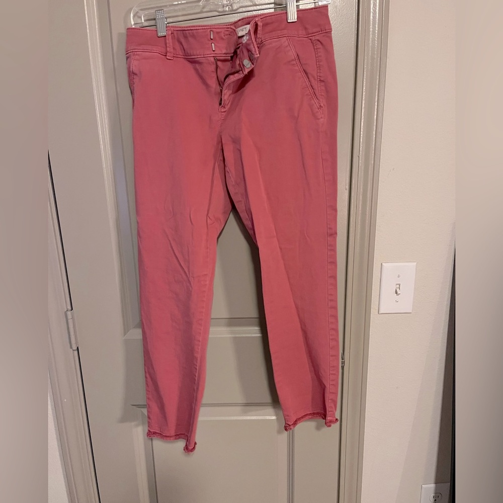 Rose Colored Jeans (LOFT)